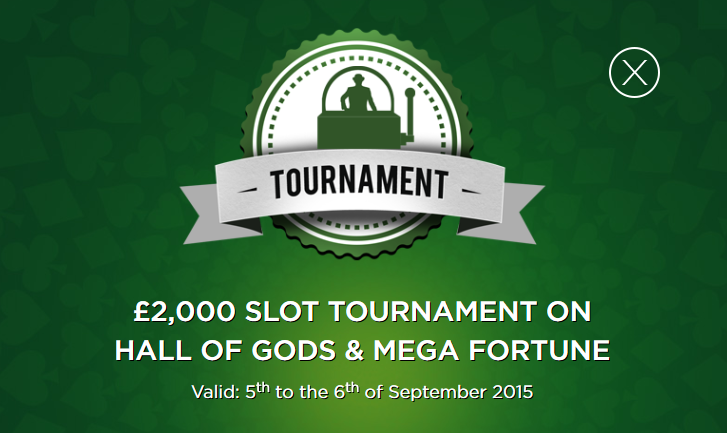 Mr Green cash tournament